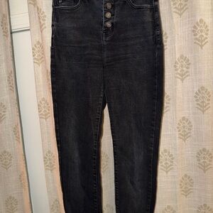 KanCan Charcoal High Rise Jeans